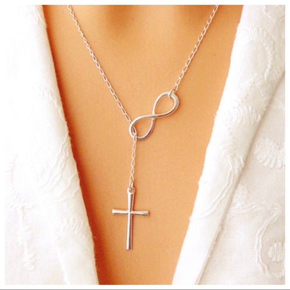 Jewelry - ❤️ DAINTY INFINITY CROSS NECKLACE